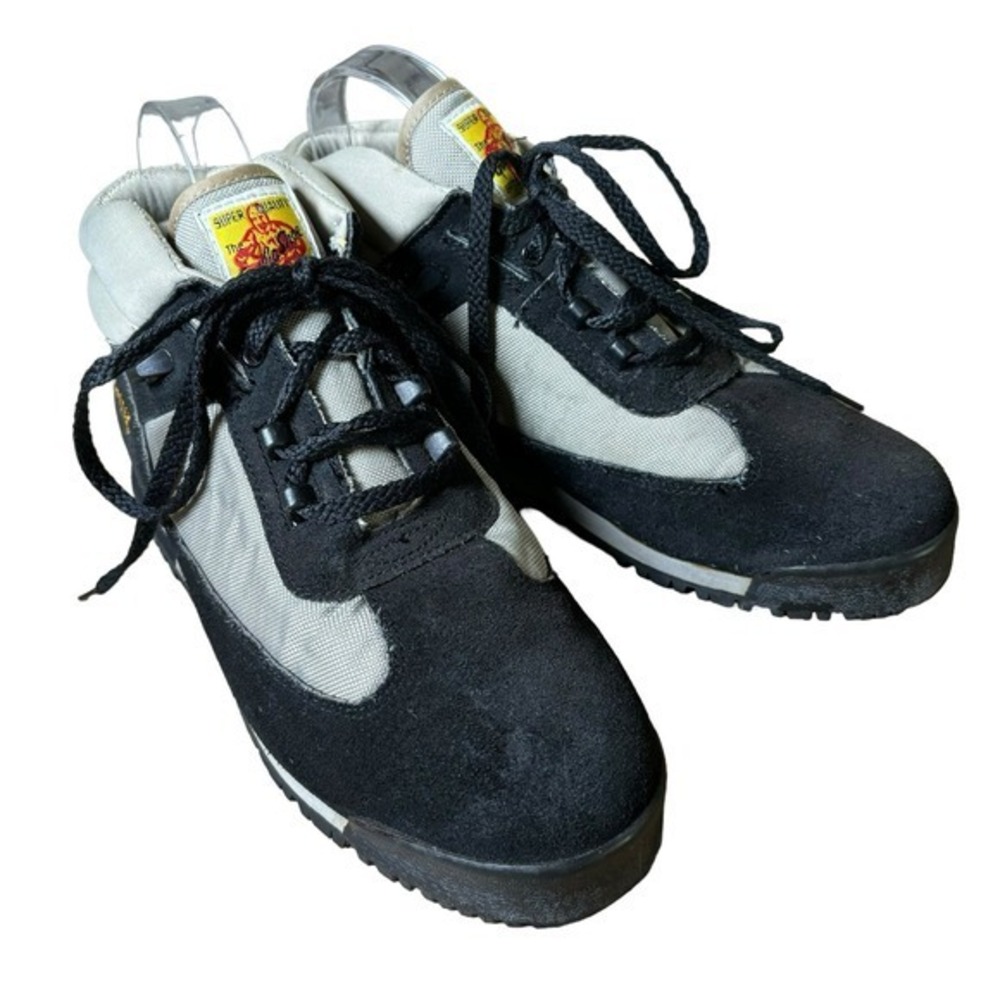 GORILLA Wear Men's Heavy Duty Work Low Ankle Boot Black Gray Suede‎ Size 9.5